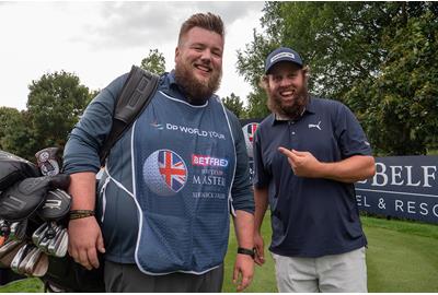 Caddying for Beef was fun but demanding - and I'll never forget it!