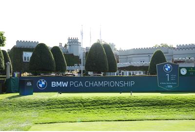 Tour pros line up alongside celebrities in the BMW PGA Championship Pro-Am