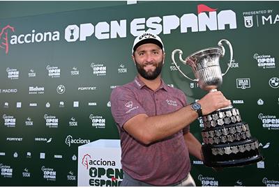 Jon Rahm goes in search of a third Open de Espana title.