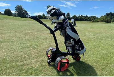 The MGI Zip X3 Electric Golf Trolley