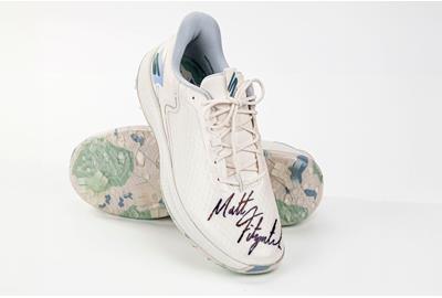 Your chance to win a pair of Skechers golf shoes signed by Matt Fitzpatrick