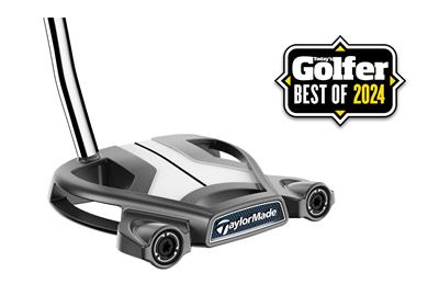 The TaylorMade Spider Tour S with a Today's Golfer Best of 2024 badge