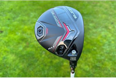 The sole of the Cobra DS-ADAPT MAX Fairway Wood