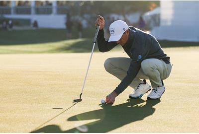 Jordan Spieth switched out his Scotty Cameron putter for a TP Mills model at the Phoenix Open