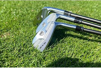 The RAM Axial Forged irons have a distinct look