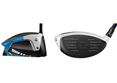 The face and toe of the TaylorMade SIM2 Max driver