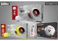 The 2021 TaylorMade TP5x golf ball is available in white, yellow and pix.