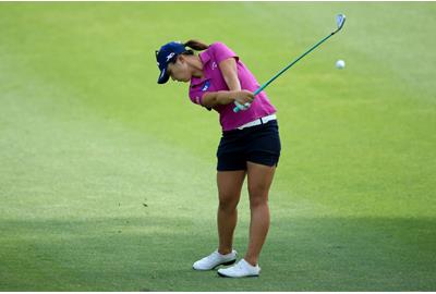 Lydia Ko keeps her head down