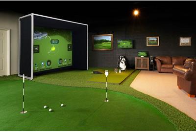 Home golf simulator