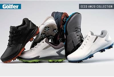 ECCO's AW20 golf shoe collection.