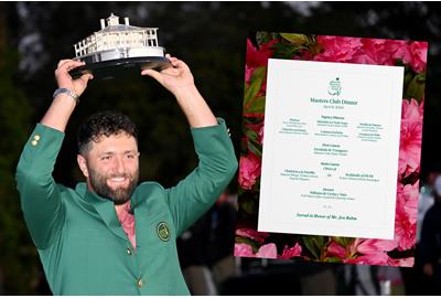 Jon Rahm will host The Masters Champions Dinner on the Tuesday evening at Augusta.