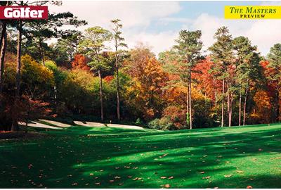 How Augusta National Golf Club looks in the Autumn.