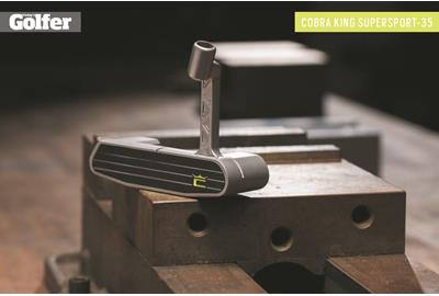 The new Cobra king Supersport-35 is golf's first fully 3D-printed putter.