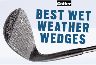 A wet golf wedge.