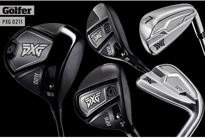 The PXG 0211 range of golf clubs includes driver, fairway wood, hybrid and irons.