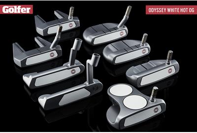 The new Odyssey White Hot OG putters for 2021.