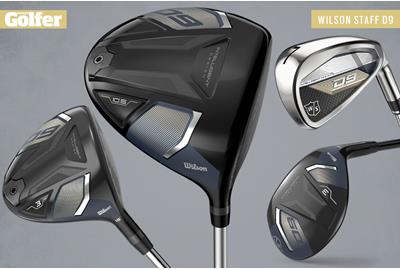 The Wilson Staff D9 range of golf clubs.