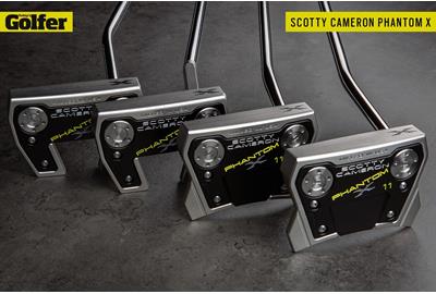 The new Titleist Scotty Cameron Phantom X putters.