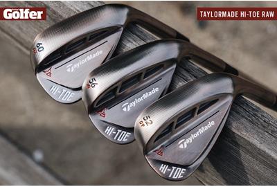 The new TaylorMade Hi-Toe Raw wedge.