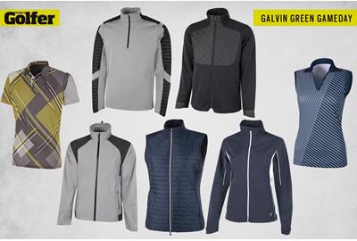 The new Galvin Green Gameday golf apparel range.