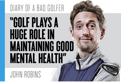 Comedian and Bad Golfer John Robins discusses golf's handicap system and its mental health benefits in his Today's Golfer column.