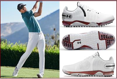 The Under Armour Spieth 5 SL combines the grip of a spiked golf shoe with the comfort of a spikeless.