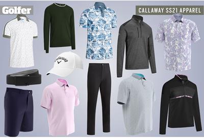 Callaway Apparel's Spring/Summer 2021 golf collection.