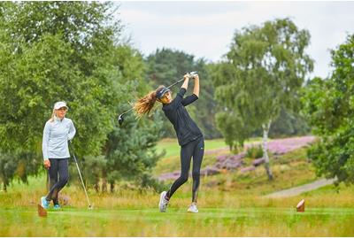 The R&A's #FOREEVERYONE campaign aims to get more women and girls playing golf.