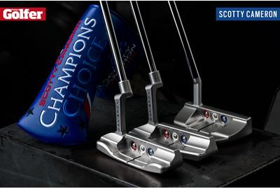 Titleist Scotty Cameron Champions Choice putters.