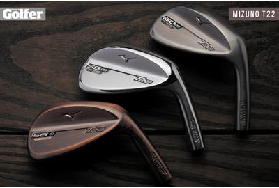 The new Mizuno T22 wedge is available in three different finishes and 18 lofts.