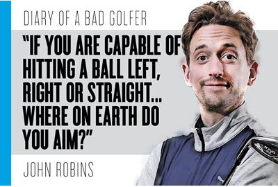 A round on an Open-hosting course had John Robins questioning his golf once again...