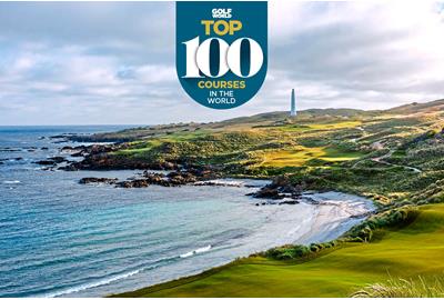 We rank the 100 best golf courses in the world