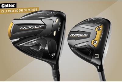 Callaway Rogue ST driver and fairway wood.