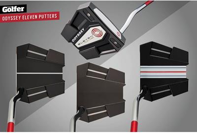 The new Odyssey Eleven putters.