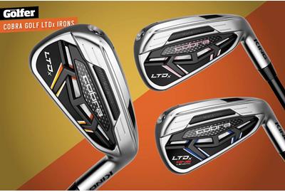 The Cobra Golf King LTDx irons.