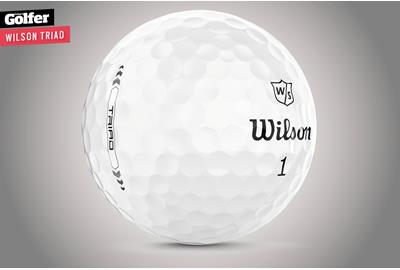 The Wilson Triad golf ball has been designed to help golfers break 80.