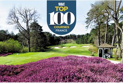 The best golf courses in France.